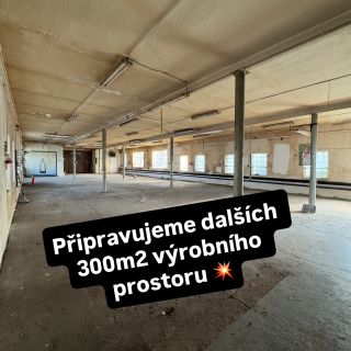💥 Rozšiřujeme o dalších 300m2 výrobní plochy ❤️🥹 a to jen díky Vám! Děkujeme za Vaši přízeň ❤️🫚 V tuto chvíli probíhá...